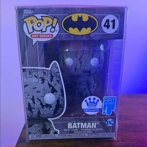 Funko Pop Batman Art Series Exclusive - Black and Gray